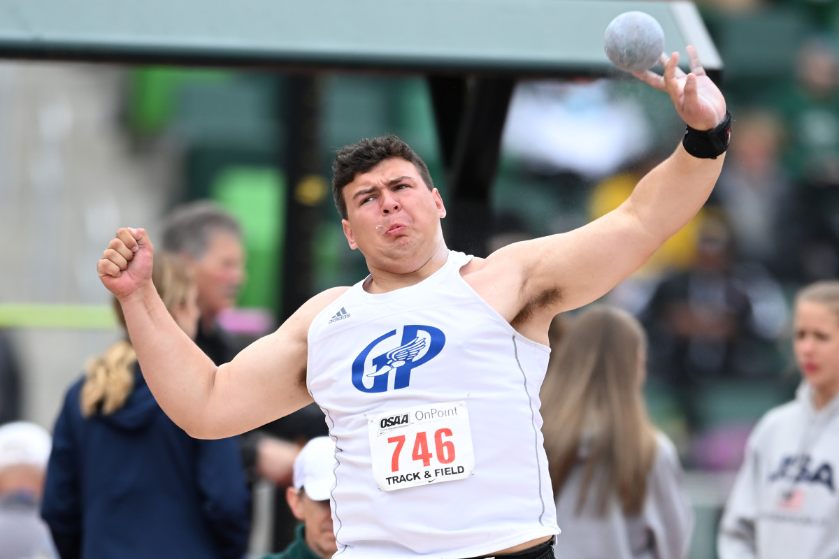 6A 5A 4A Oregon high school track and field state championships Day 1 Leon Neuschwander 17