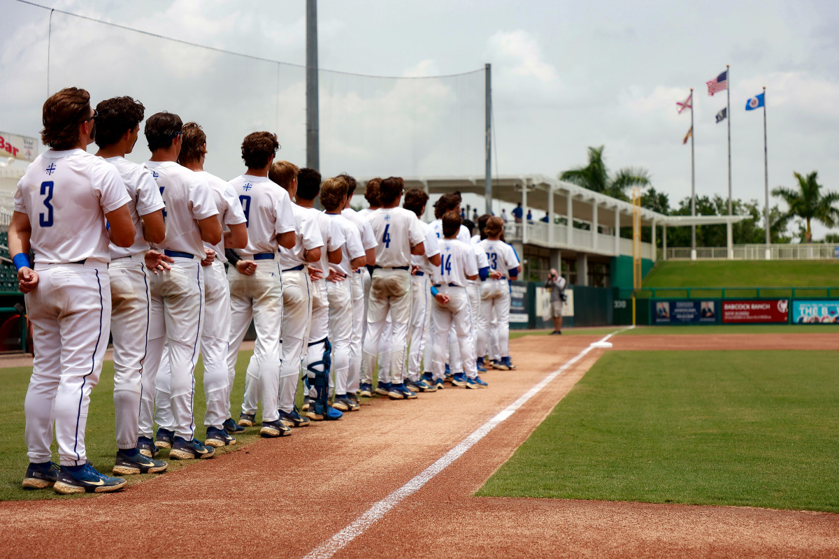 Jesuit Tampa Eau Gallie florida baseball state championship30