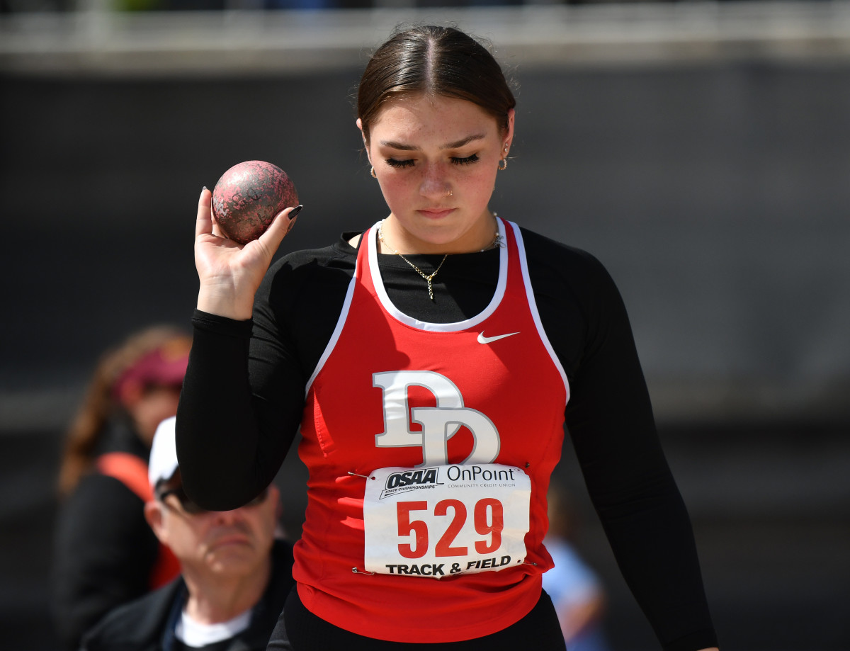 6A 5A 4A Oregon high school track and field state championships Day 2 Taylor Balkom 52