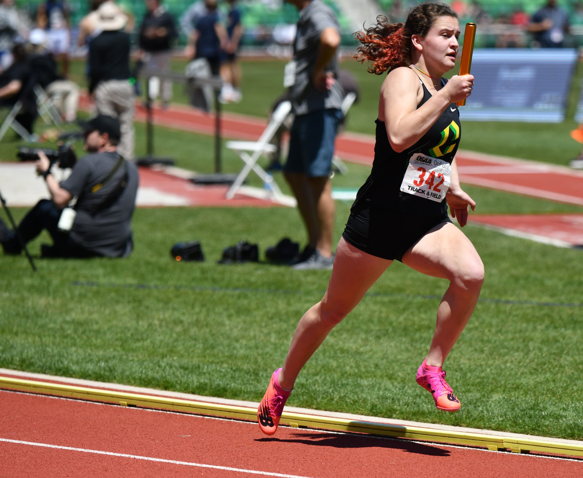6A 5A 4A Oregon high school track and field state championships Day 2 Taylor Balkom 61