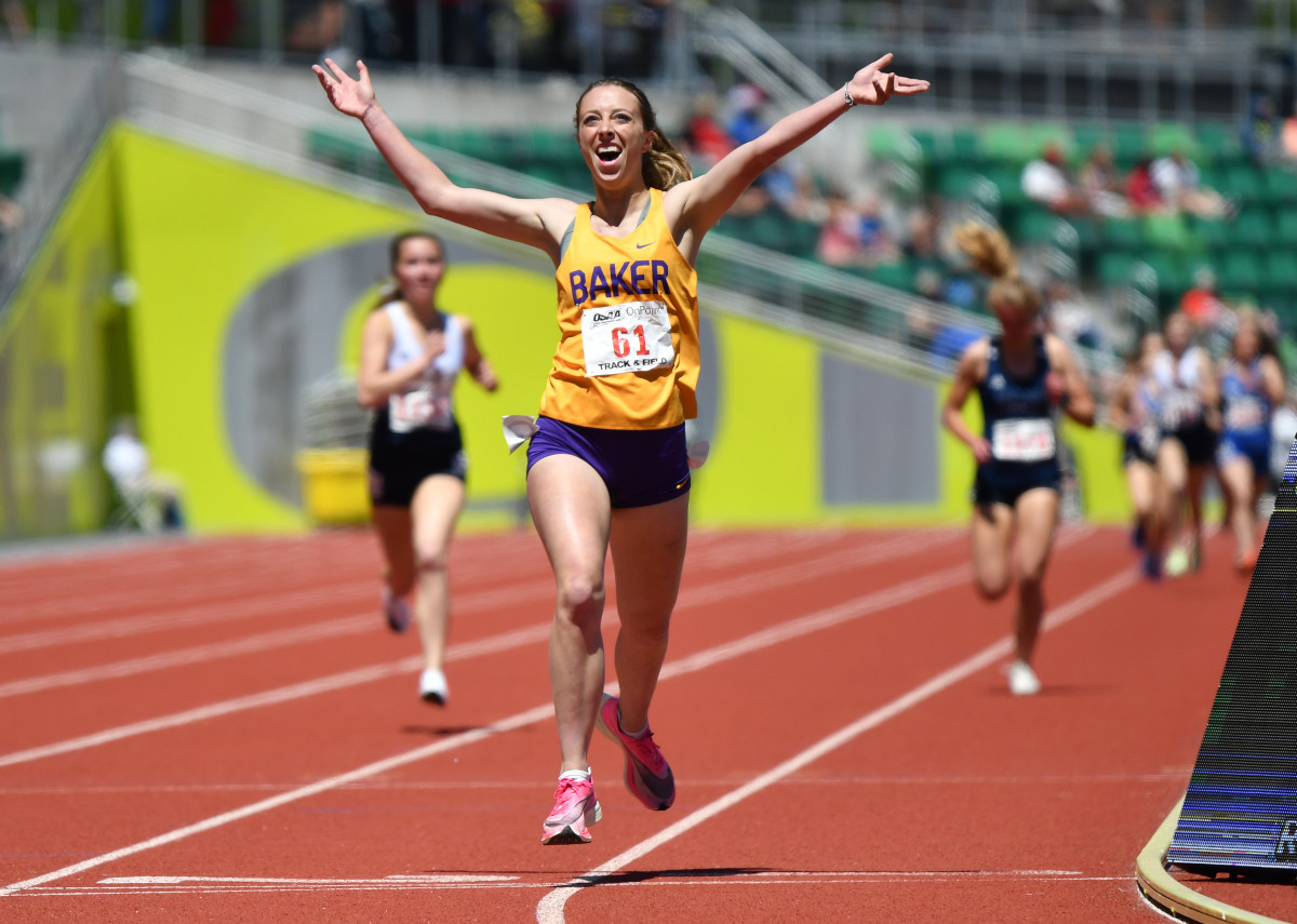 6A 5A 4A Oregon high school track and field state championships Day 2 Taylor Balkom 72