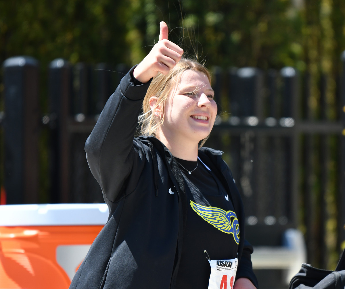 6A 5A 4A Oregon high school track and field state championships Day 2 Taylor Balkom 144