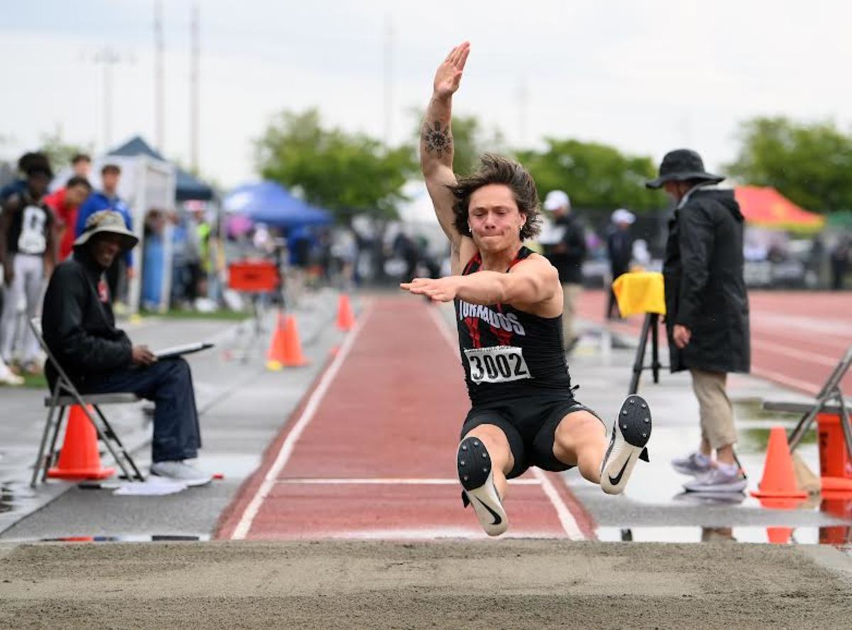 WIAA 2022 Star Track, state track at Mount Tahoma, Day 1 (3A boys long jump)