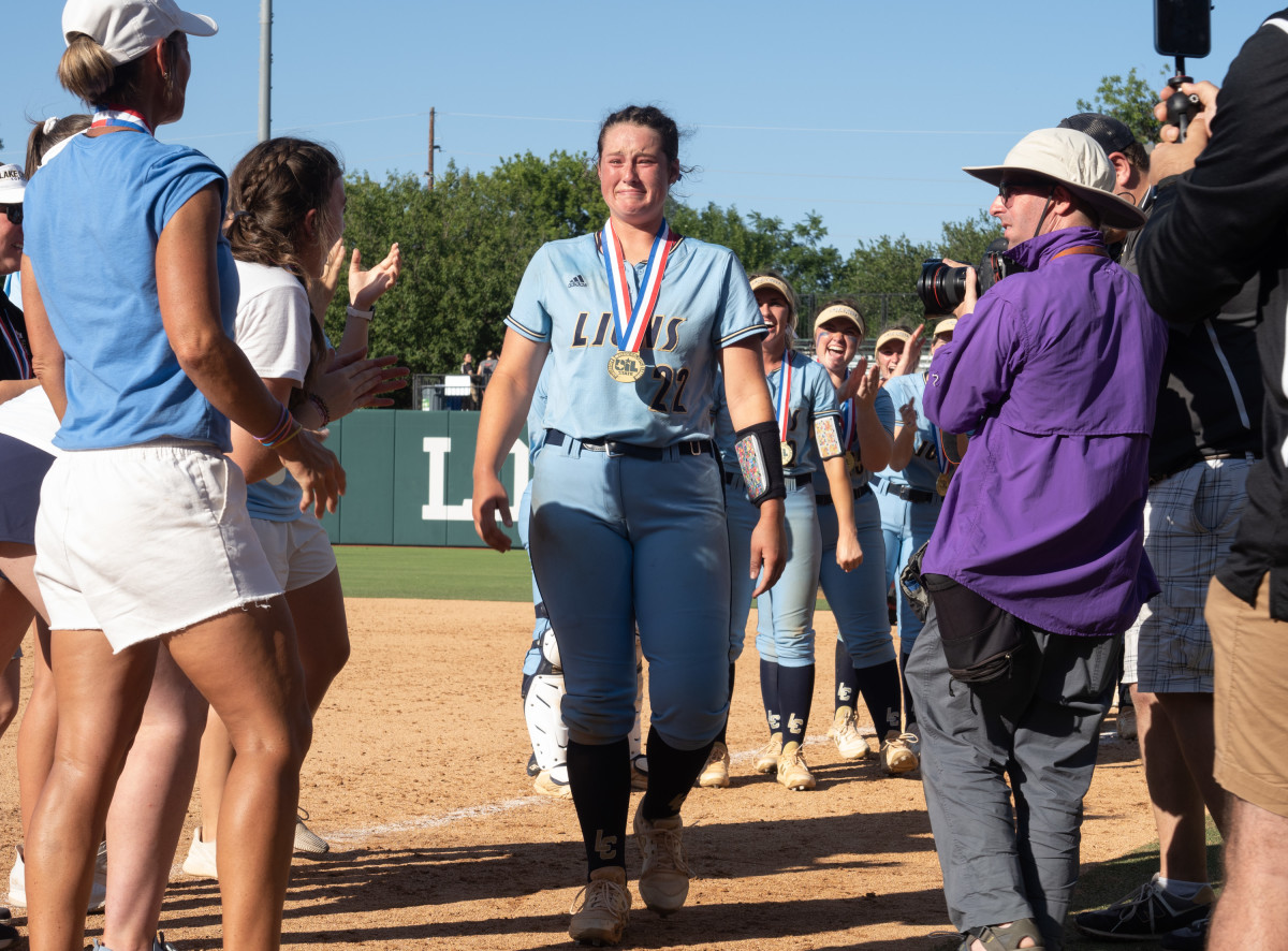 UIL 5A State Softball Championship Game Montgomery Lake Creek vs Georgetown June 4, 2022. Photo-By Paul Brick01