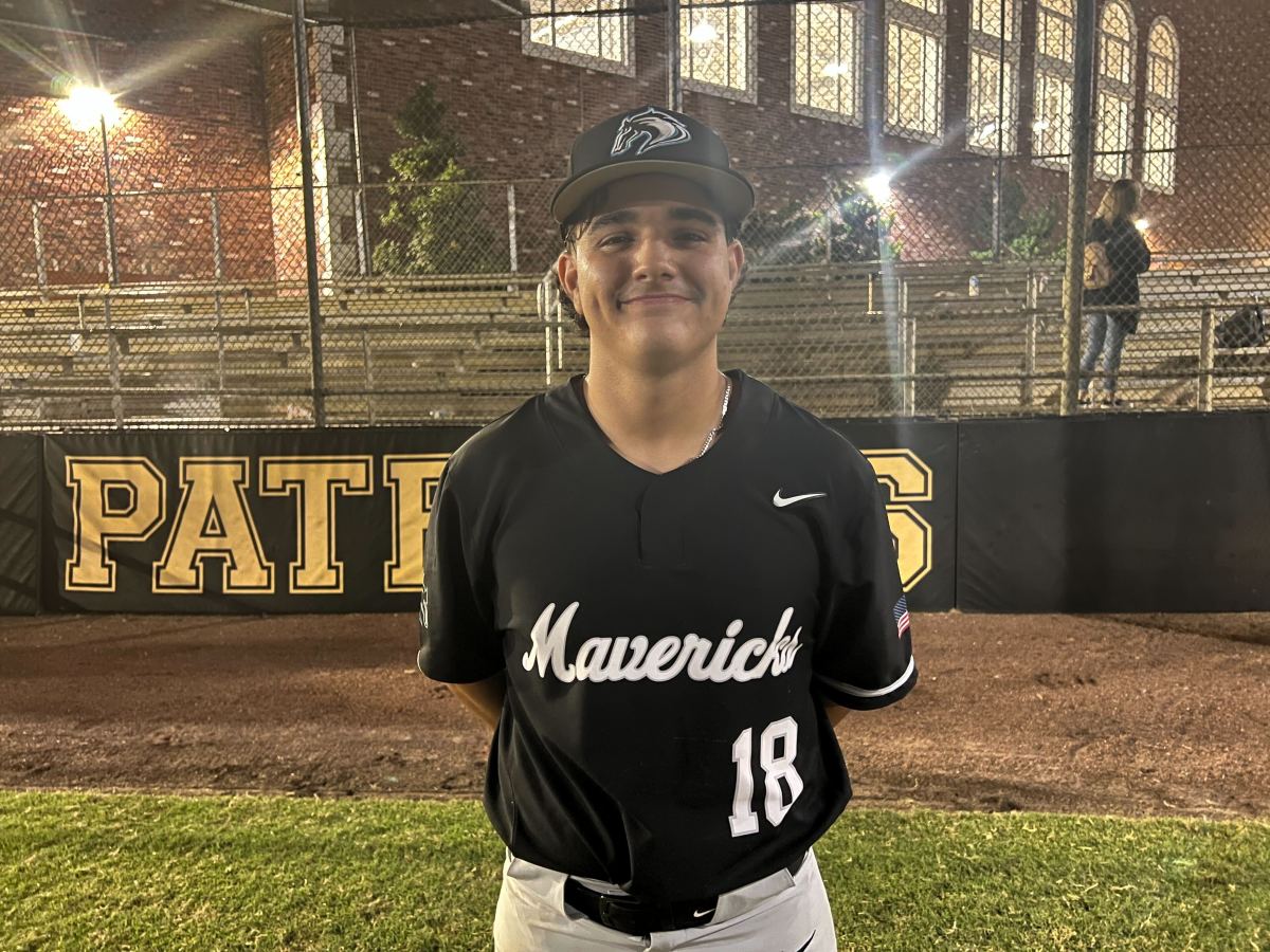 Archbishop McCarthy's Vinny Capone drilled a double and triple, both off sliders. He worked extra hard in BP on his approach against sliders and it paid off at the plate.
