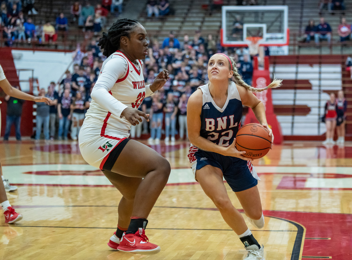 Bedford North Lawrence vs Lawrence North Indiana girls basketball February 18 2023 Julie L Brown 15483