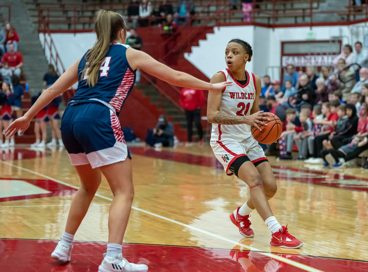 Bedford North Lawrence vs Lawrence North Indiana girls basketball February 18 2023 Julie L Brown 15485