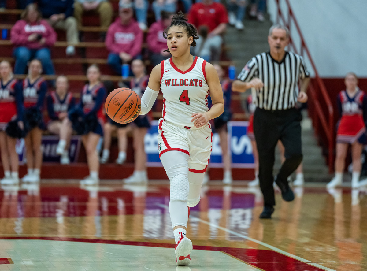 Bedford North Lawrence vs Lawrence North Indiana girls basketball February 18 2023 Julie L Brown 15489
