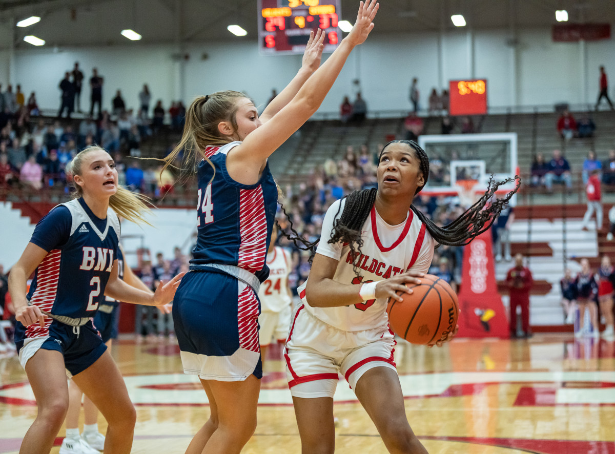 Bedford North Lawrence vs Lawrence North Indiana girls basketball February 18 2023 Julie L Brown 15497