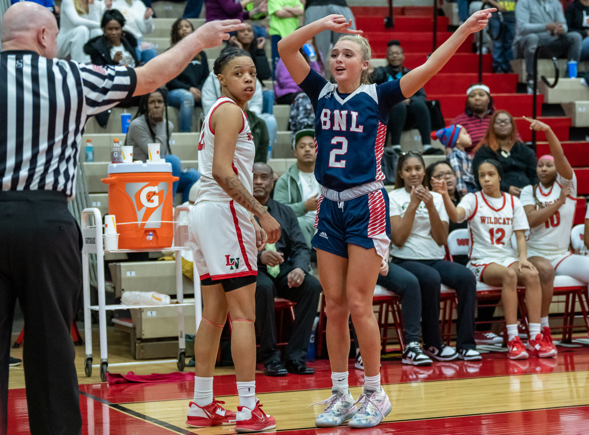 Bedford North Lawrence vs Lawrence North Indiana girls basketball February 18 2023 Julie L Brown 15501