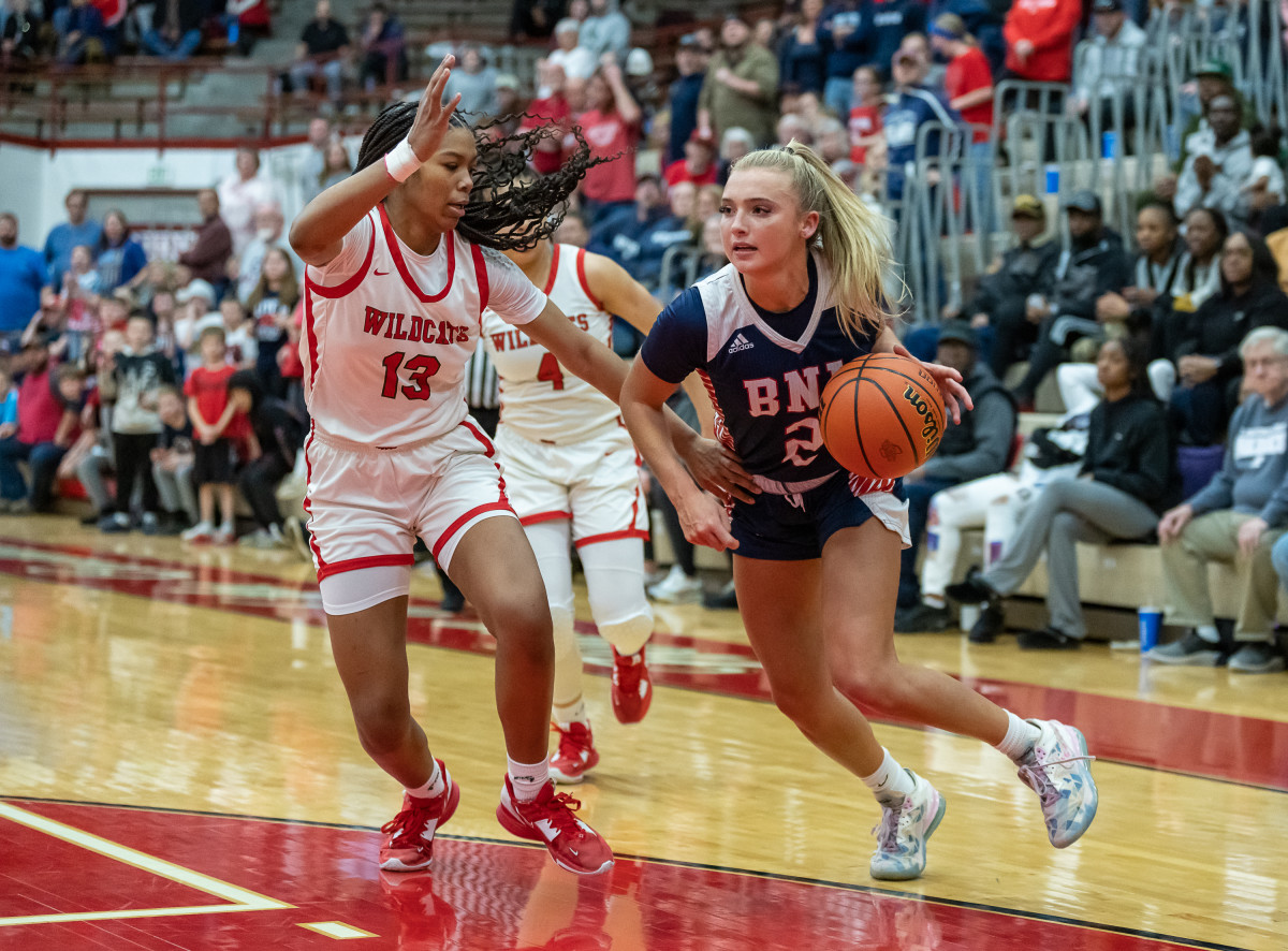 Bedford North Lawrence vs Lawrence North Indiana girls basketball February 18 2023 Julie L Brown 15507