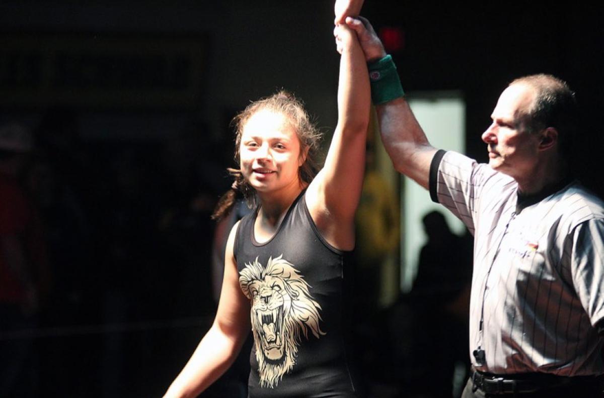 Destiny Rodriguez west linn wrestling oregon high school