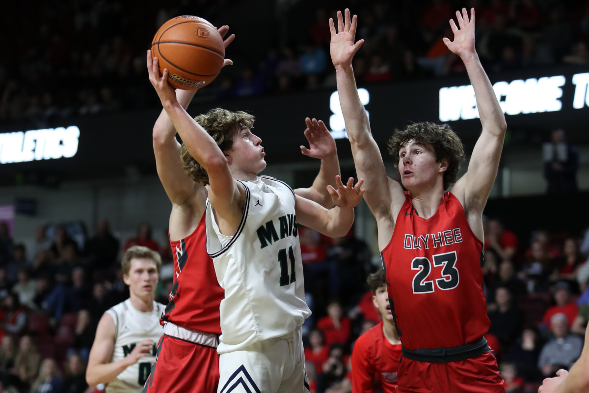 2022-23 Idaho boys basketball: Owyhee vs. Mountain View for Class 5A District III title