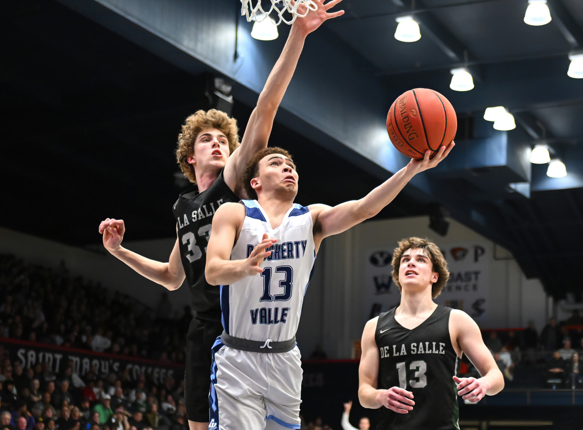 Dougherty Valley 69, De La Salle 55 2023 NCS Open final by Greg Jungferman at St. Mary's College022420232257