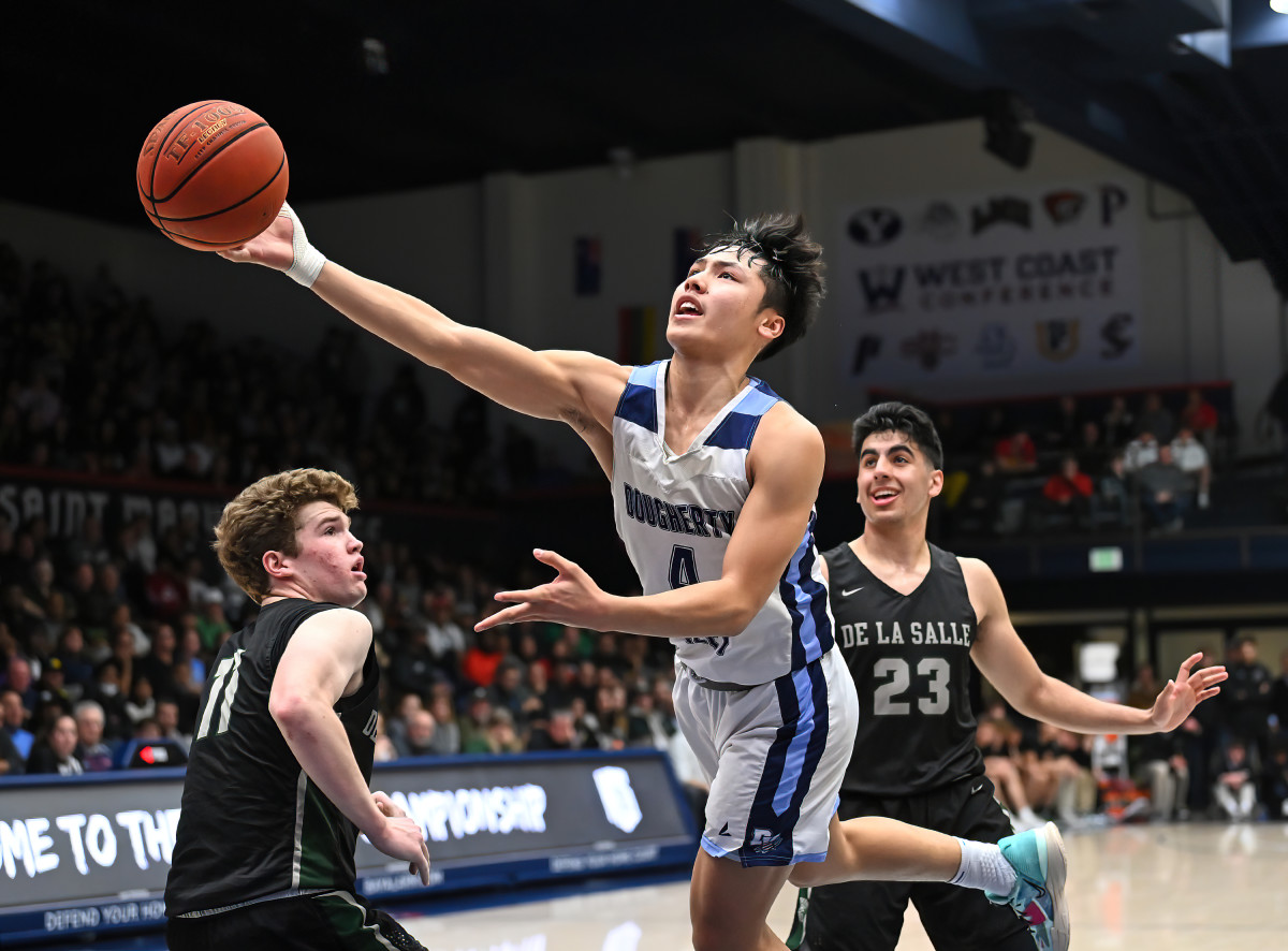 Dougherty Valley 69, De La Salle 55 2023 NCS Open final by Greg Jungferman at St. Mary's College022420232274