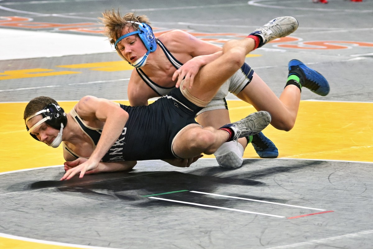 a Oregon 4A 3A 2A:1A 4A:3A:2A:1A Girls wrestling state finals 2023 Leon Neuschwander 58