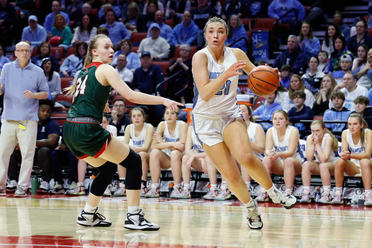 Illinois girls high school basketball: Nazareth Academy vs Lincoln in the Class 3A title game on March 4, 2023
