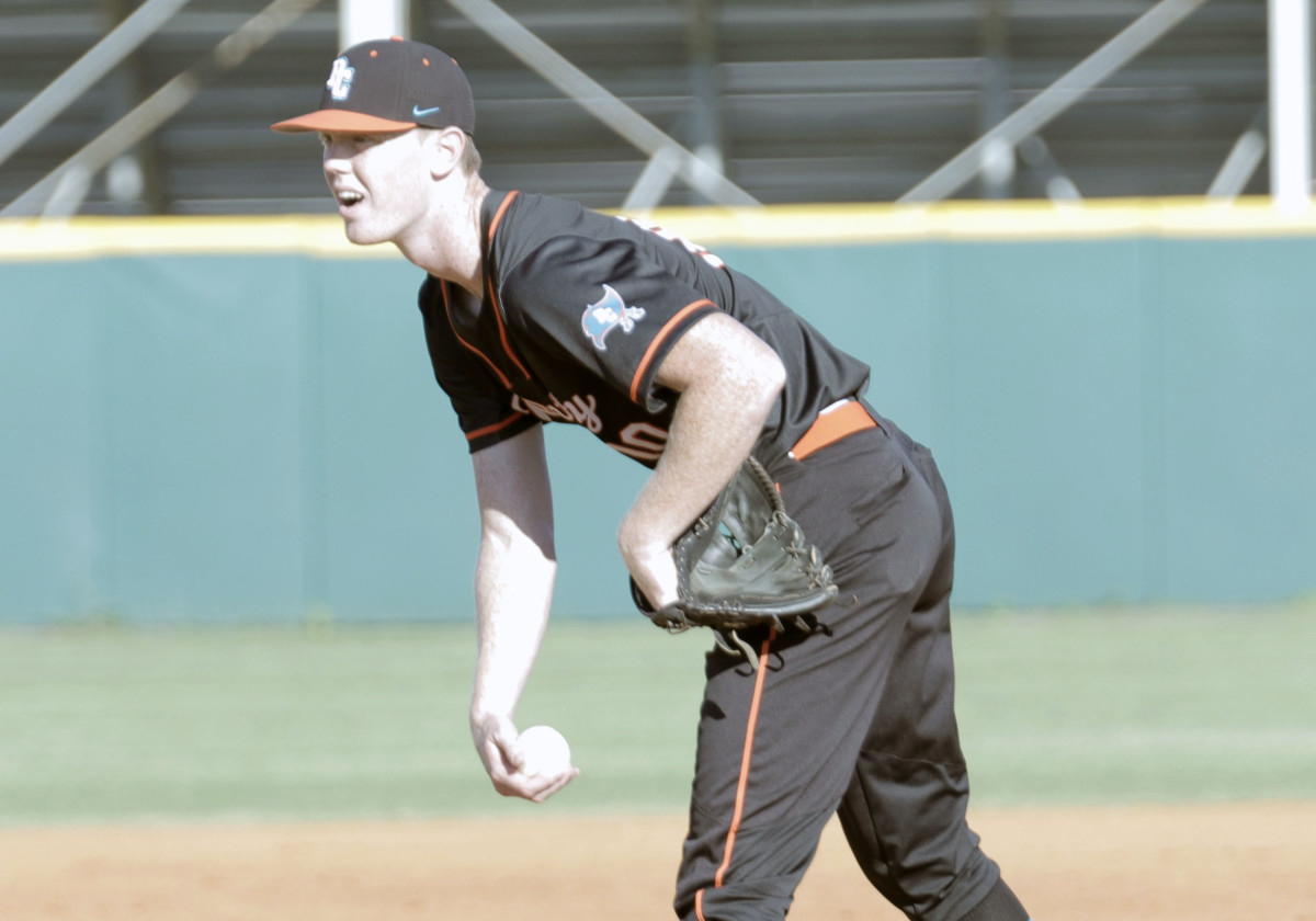 Florida high school pitcher Chase Mobley transferred from Plant City to Durant in the offseason.