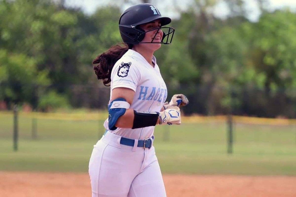 Ana Roman has 15 home runs this season for Hagerty (Florida).