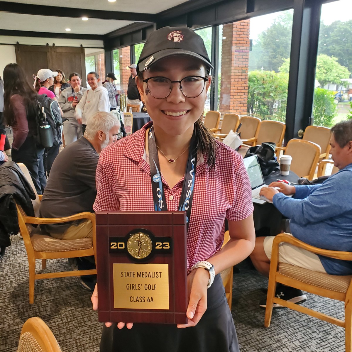 Jenks golfer Lisa Herman won the Class 6A state individual golf championship. 