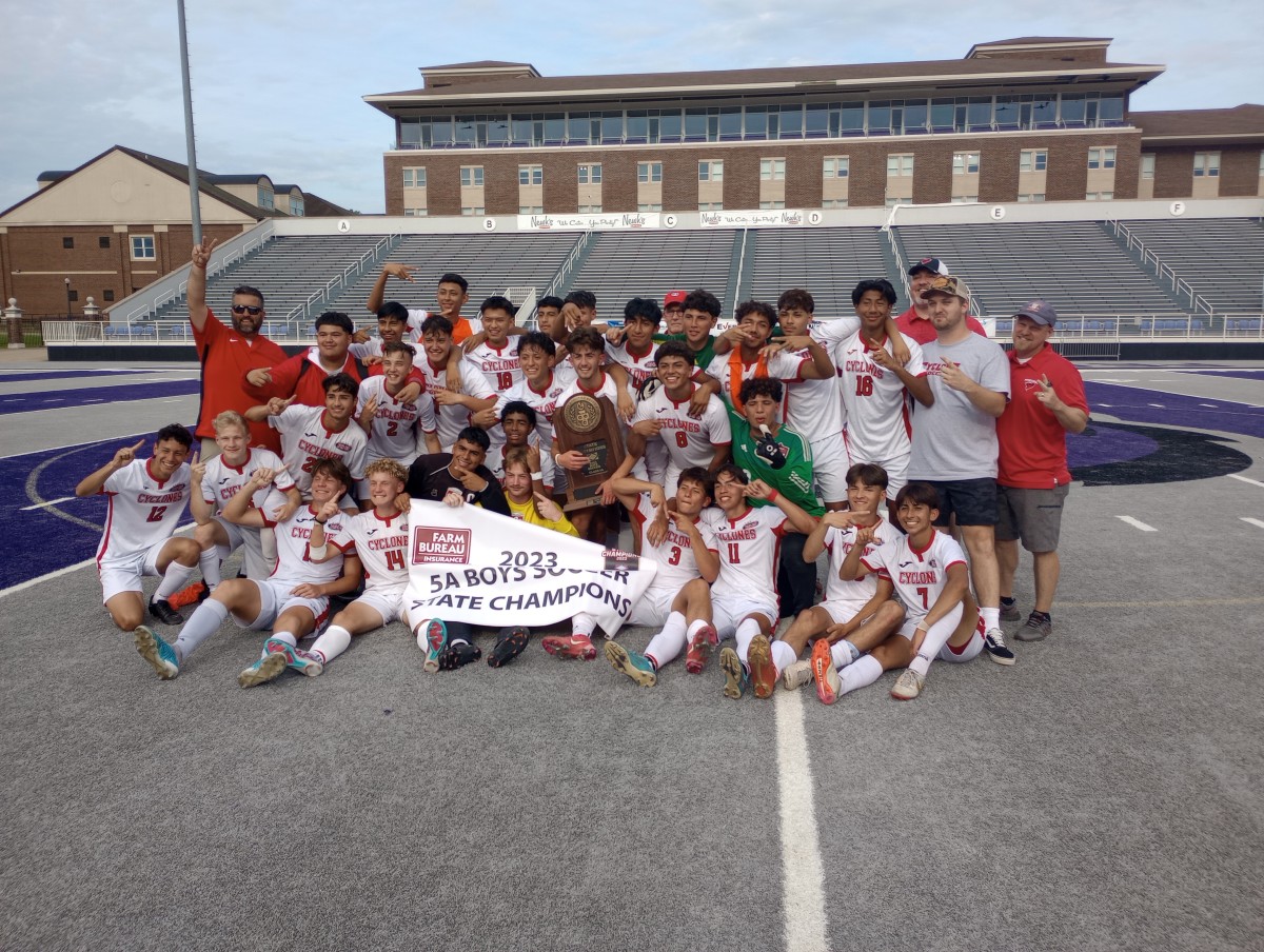 Class 5A boys soccer state champion Russellville 