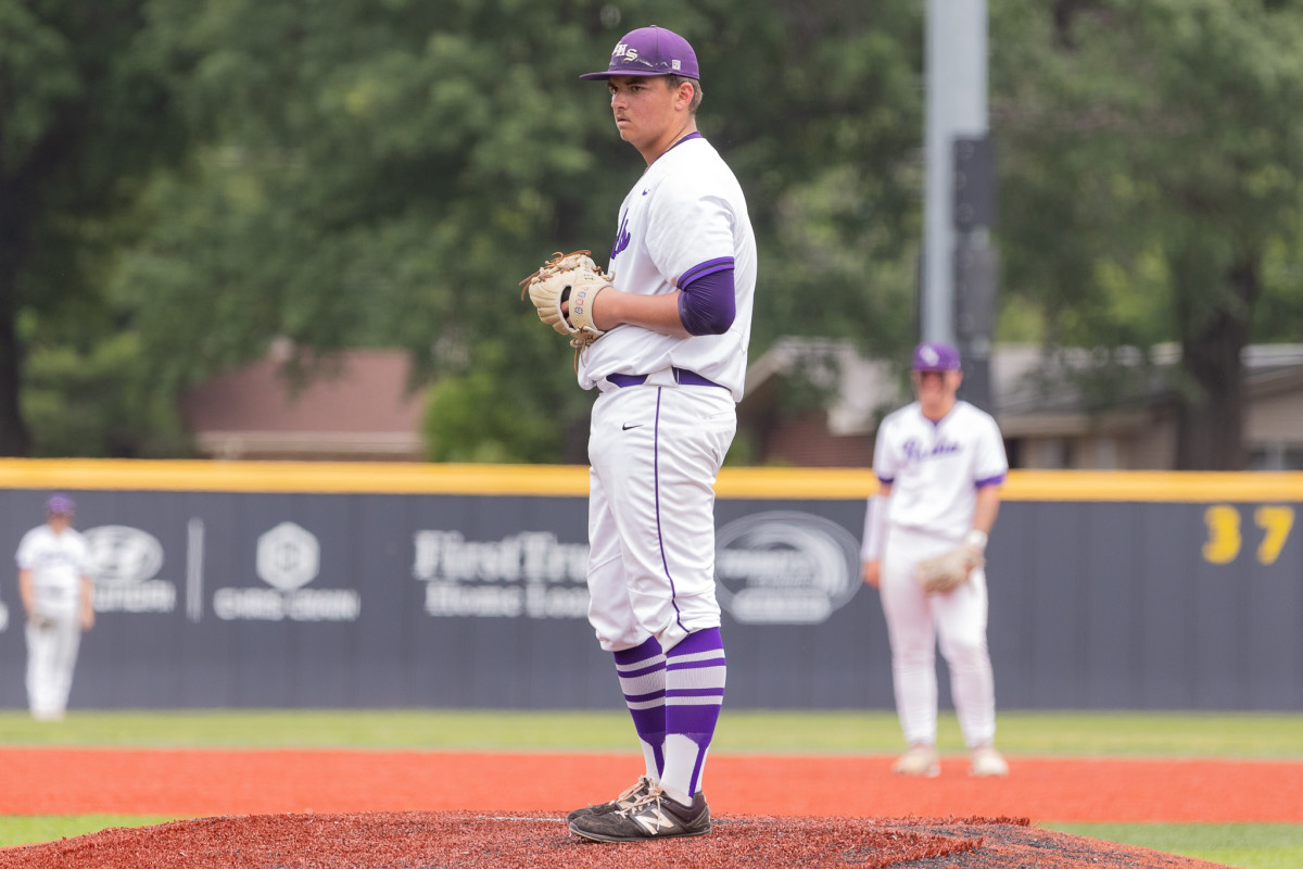 Lonoke pitcher Steele Eaves pitched a complete game in Friday's Class 4A state championship game. 