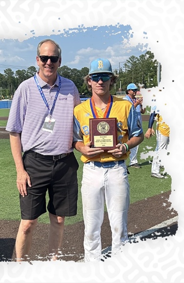 Colby Putnam of Burns was named the MVP of the NCHSAA 2-A baseball state championship series.