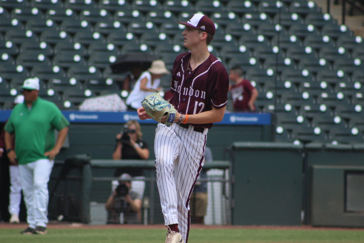 Corpus Christi London Wall 3A UIL state semifinals Texas baseball playoffs 060923 Andrew McCulloch 41