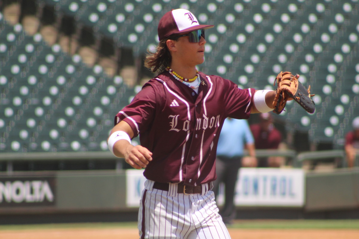Corpus Christi London Wall 3A UIL state semifinals Texas baseball playoffs 060923 Andrew McCulloch 2