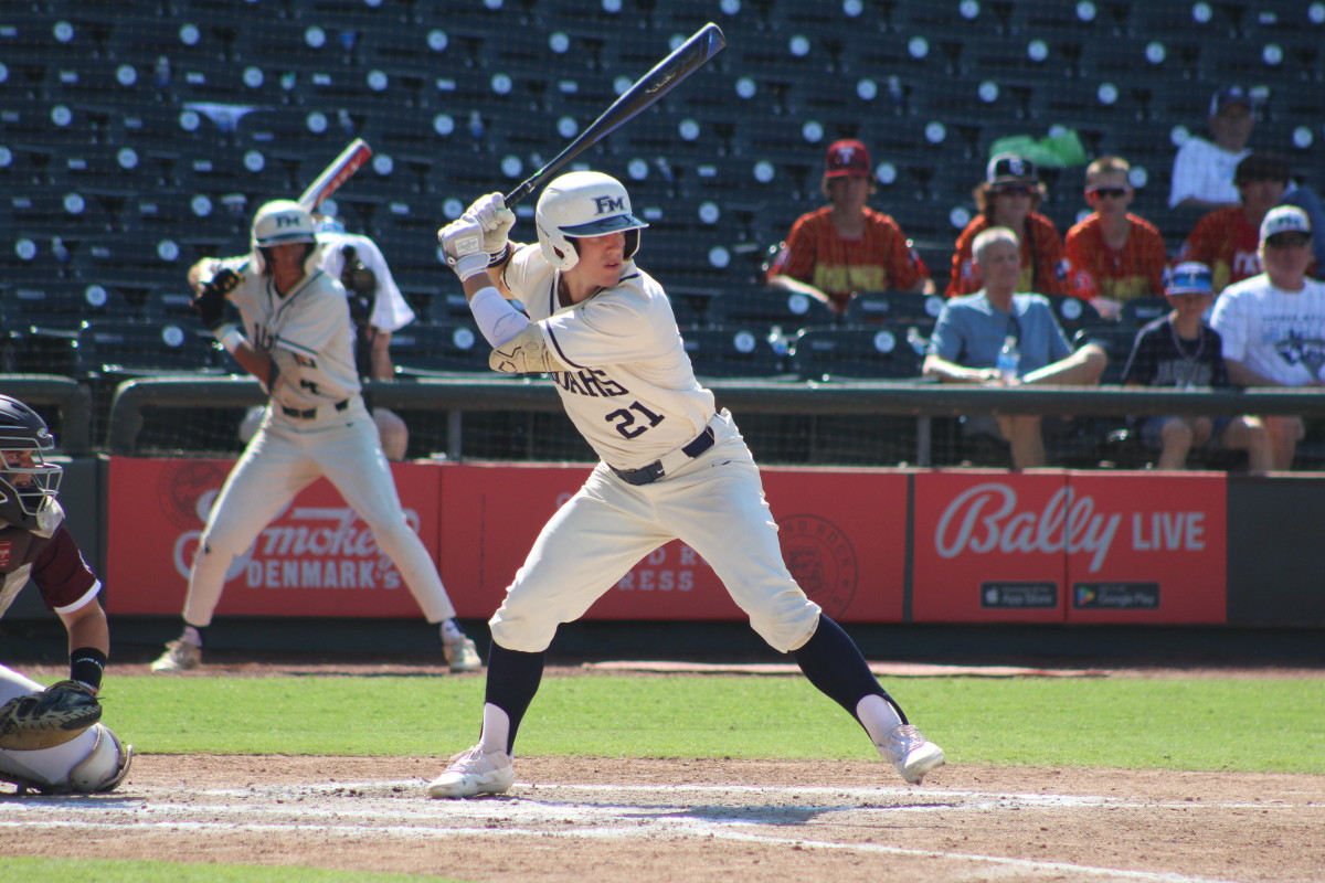 Pearland Flower Mound 6A UIL state championship Texas baseball playoffs 061023 Andrew McCulloch 97