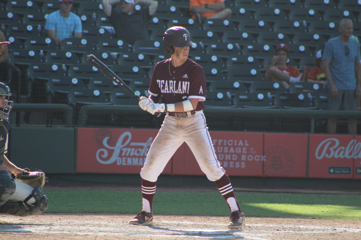 Pearland Flower Mound 6A UIL state championship Texas baseball playoffs 061023 Andrew McCulloch 234