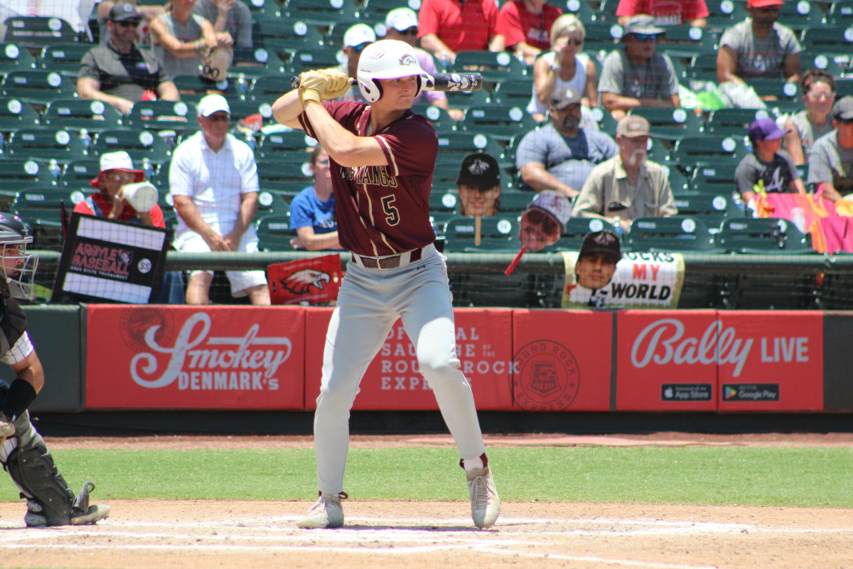 Magnolia West Argyle 5A UIL state championship Texas baseball playoffs 061023 Andrew McCulloch 250