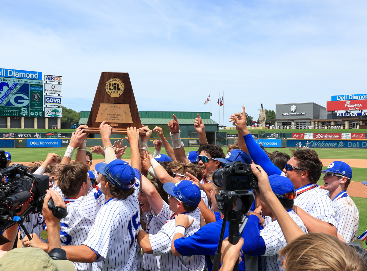 UIL Class 5A State Baseball Championship Game June 11, 2022 Friendswood vs Georgetown. Photo-Tommy Hays93