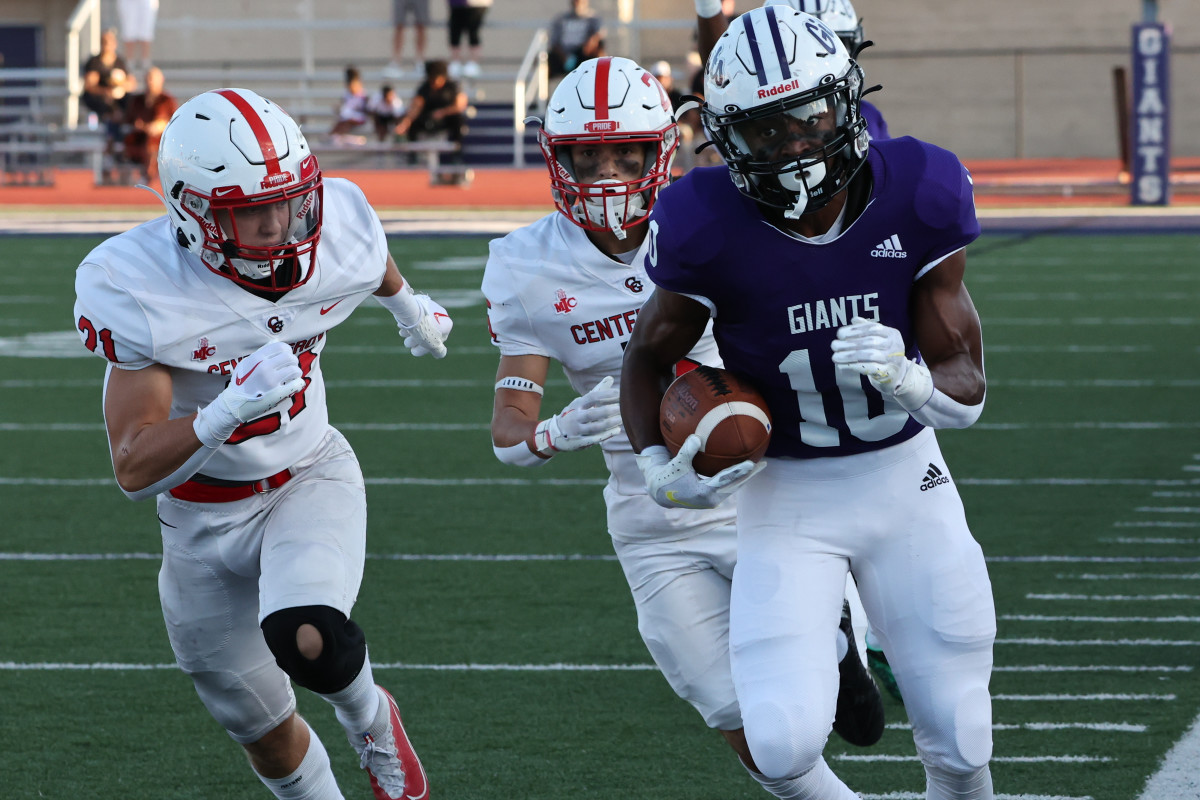 Center Grove rallied in the fourth quarter for a thrilling 35-34 road victory at Ben Davis on September 9, 2022.