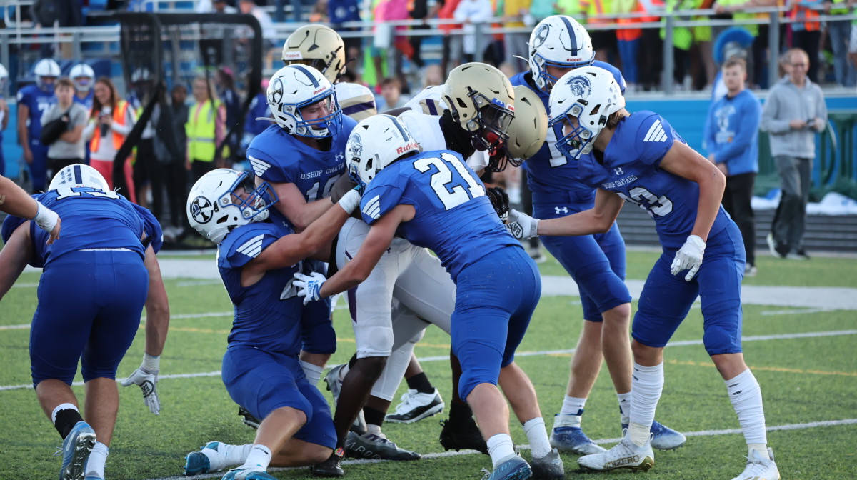 Christian Brothers College CBC at Bishop Chatard Indiana football Sept 30 2022 Mark Evrard 4501