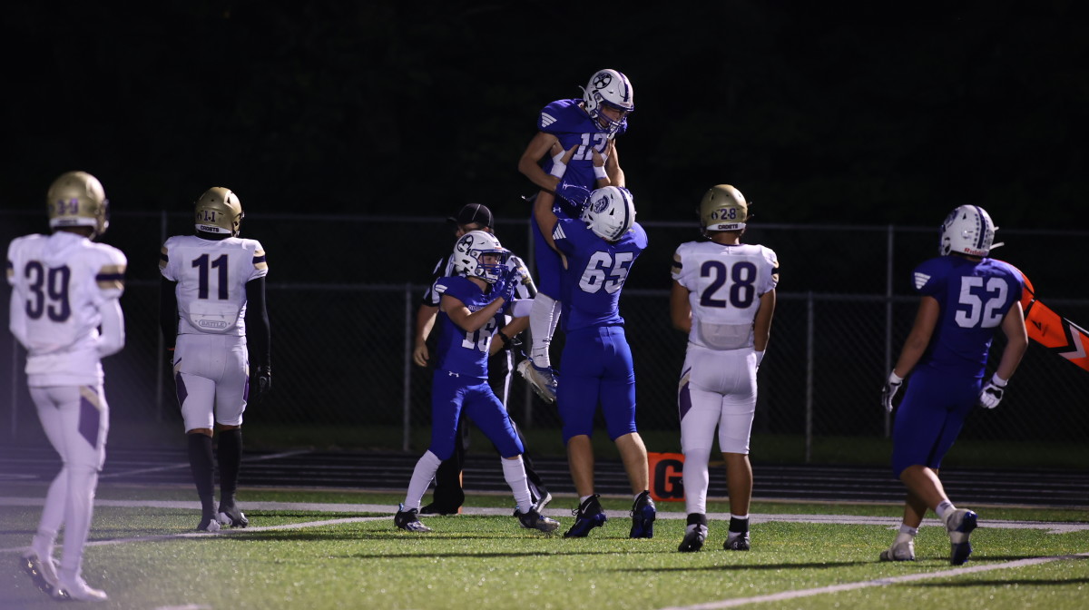 Christian Brothers College CBC at Bishop Chatard Indiana football Sept 30 2022 Mark Evrard 4531