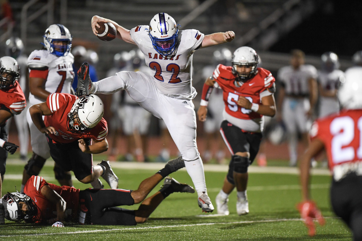Fort Worth Lake Country Christian Corpus Christi West Oso Texas football 093022 Blake Purcell31
