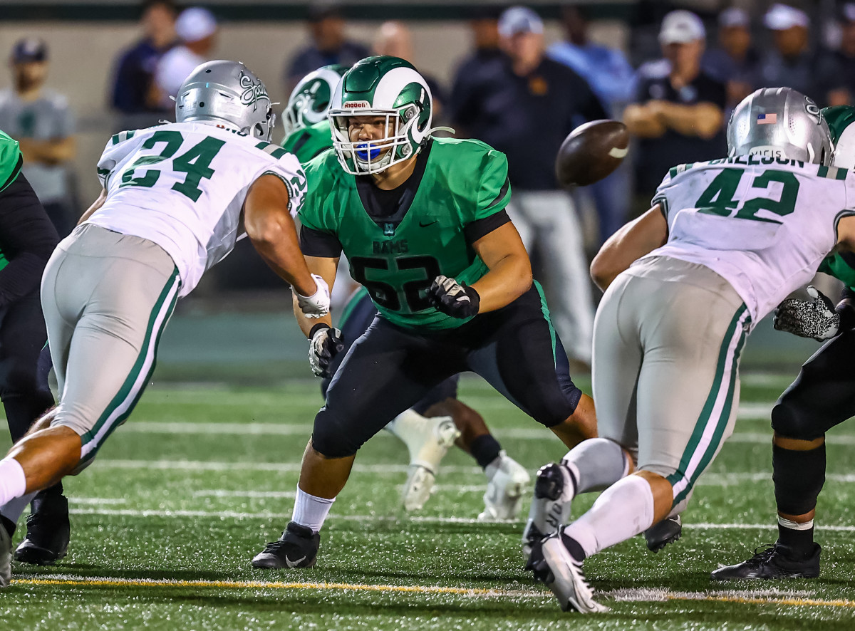 Michael Gonzales (62), St. Mary's guard. Photo: Ralph Thompson