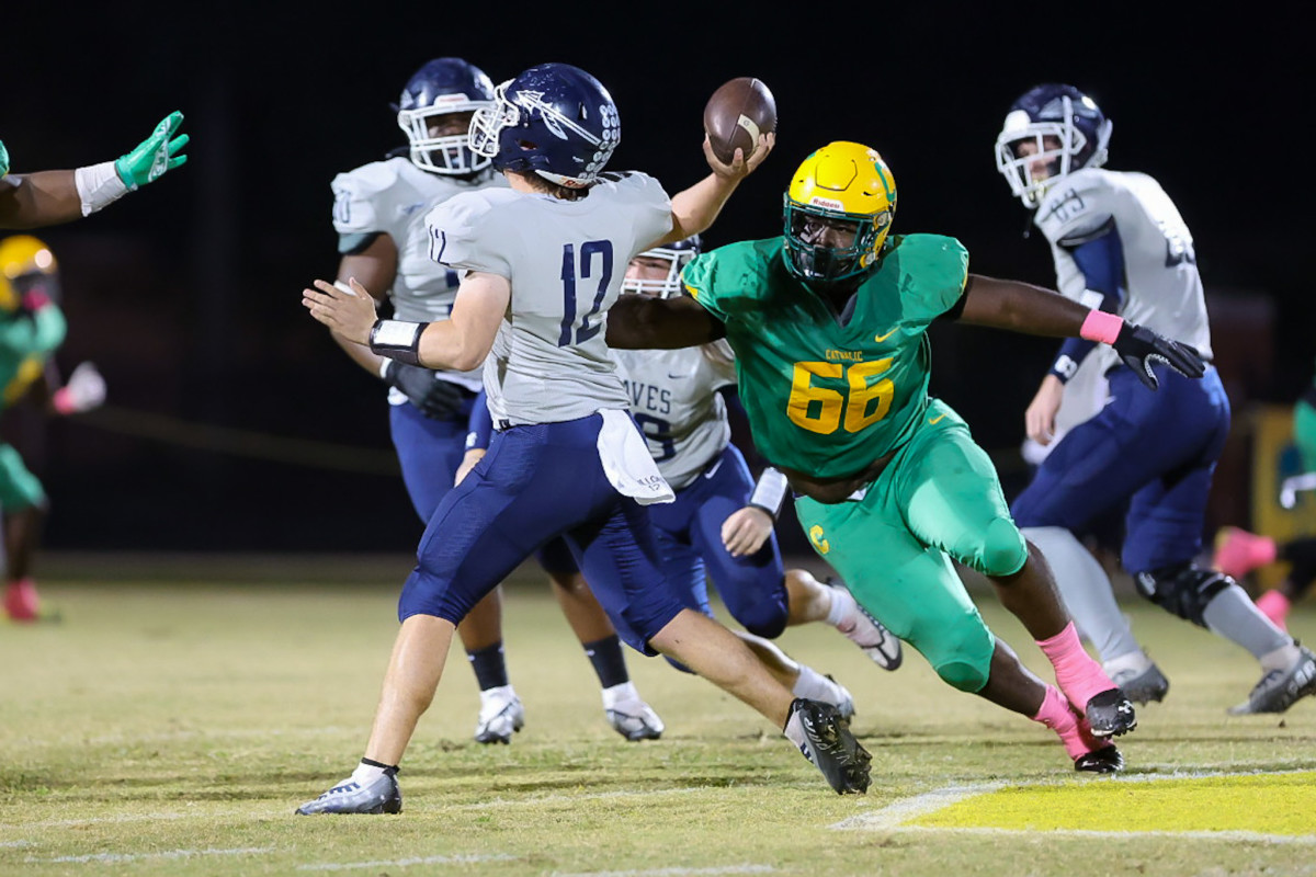 The Pensacola defense dominated Walton offense which had been potent during its 5-0 start.