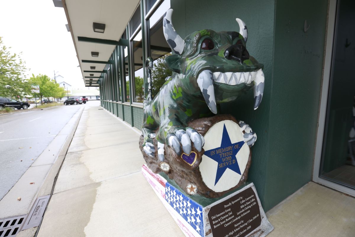Hodags are everywhere in Rhinelander, Wisconsin. (T'xer Zhon Kha/USA TODAY NETWORK-Wisconsin)