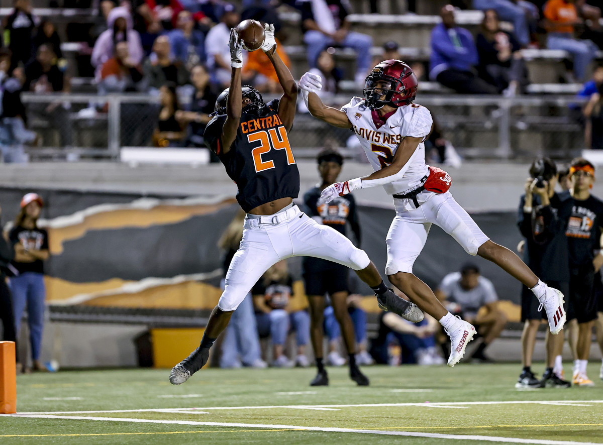 Central dominated Clovis West 45-0 on October 21, 2022 in Fresno, California.