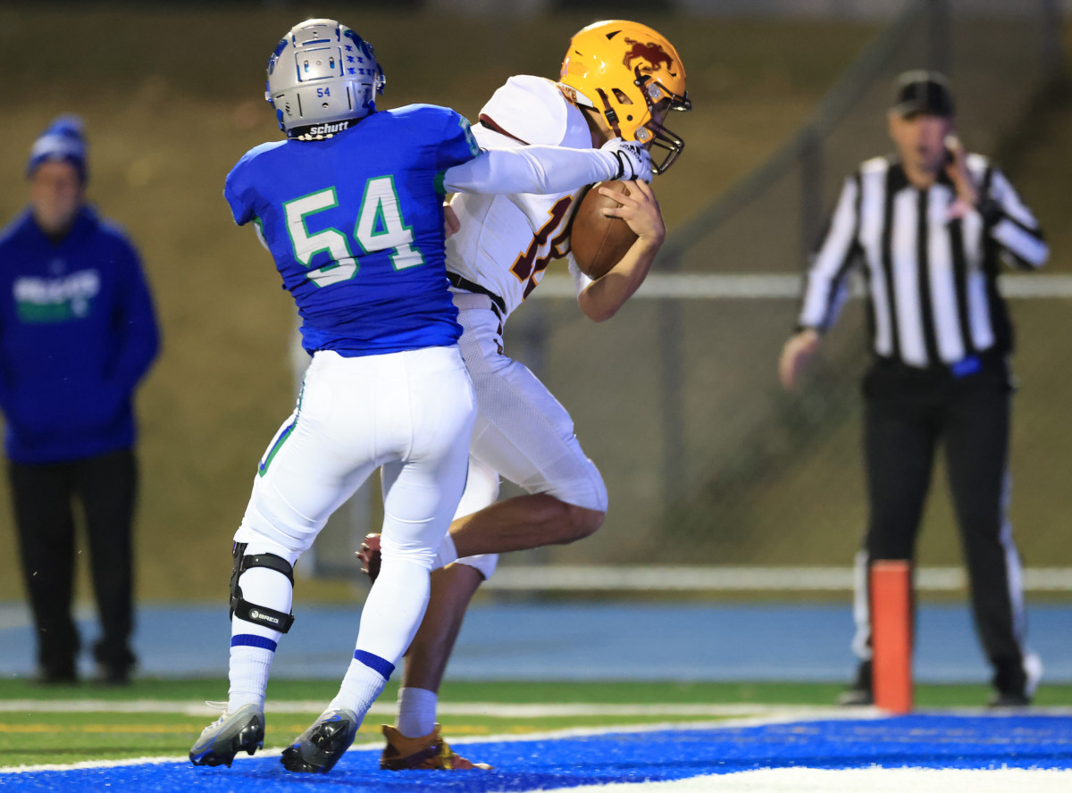 Minnesota high school football: The No. 5-seed Forest Lake Rangers (7-2) defeated the No. 4-seed Eagan Wildcats (6-3) 27-21 in the first round of the Minnesota Class 6A football state tournament on October 28, 2022 at Eagan High School.