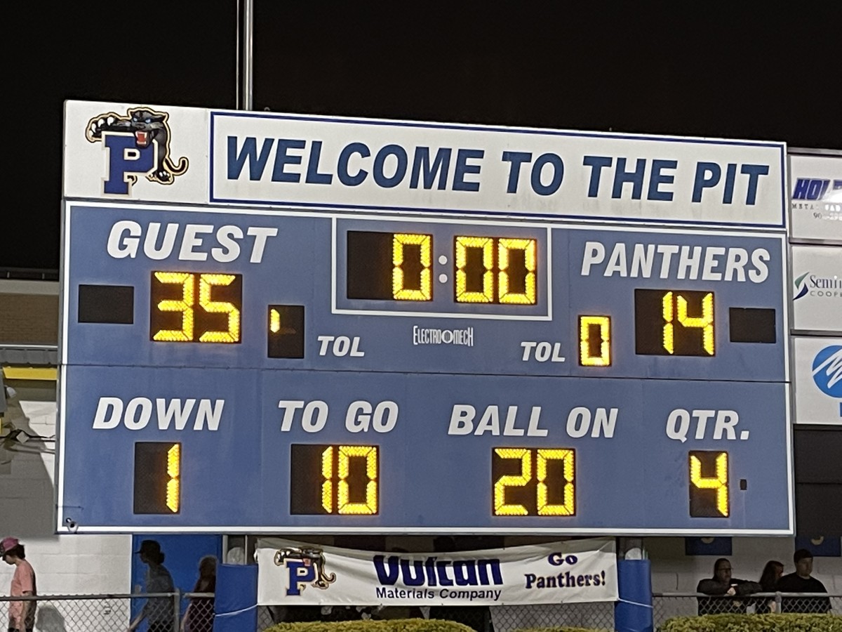 Bradford improves to 9-0 on the season after beating Palatka 