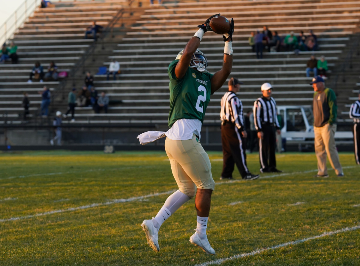 Cathedral vs Lawrence North Indiana football October 28 2022 Tyler Hart 7706