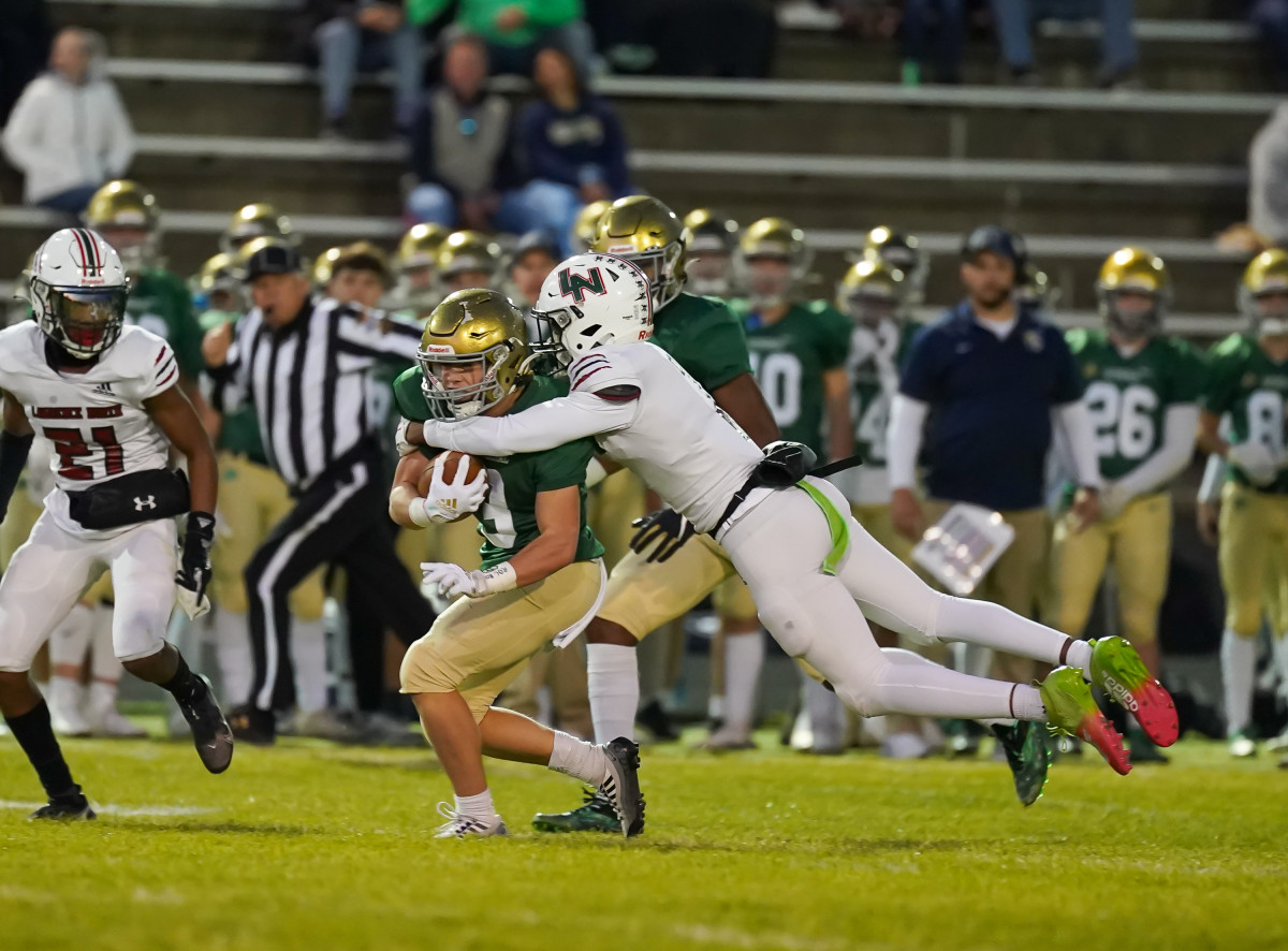 Cathedral vs Lawrence North Indiana football October 28 2022 Tyler Hart 7715