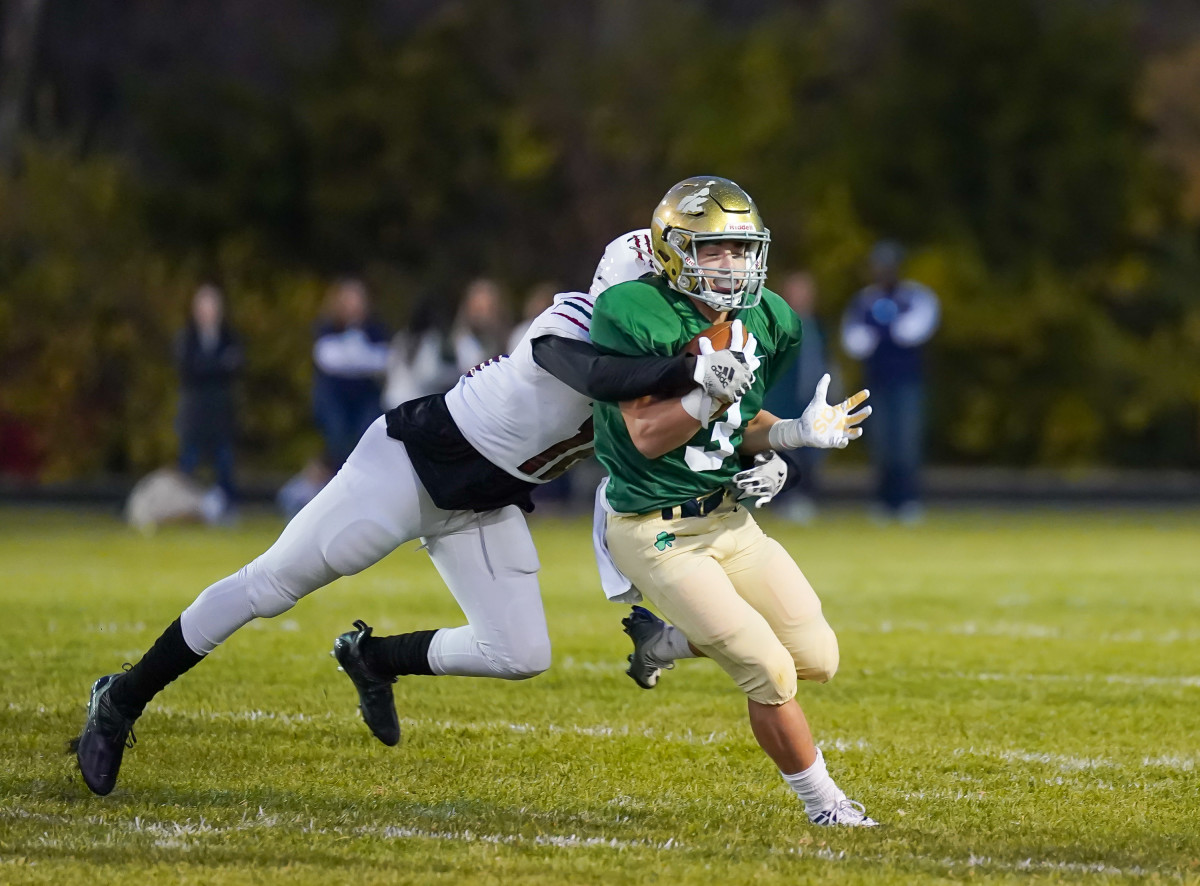 Cathedral vs Lawrence North Indiana football October 28 2022 Tyler Hart 7714