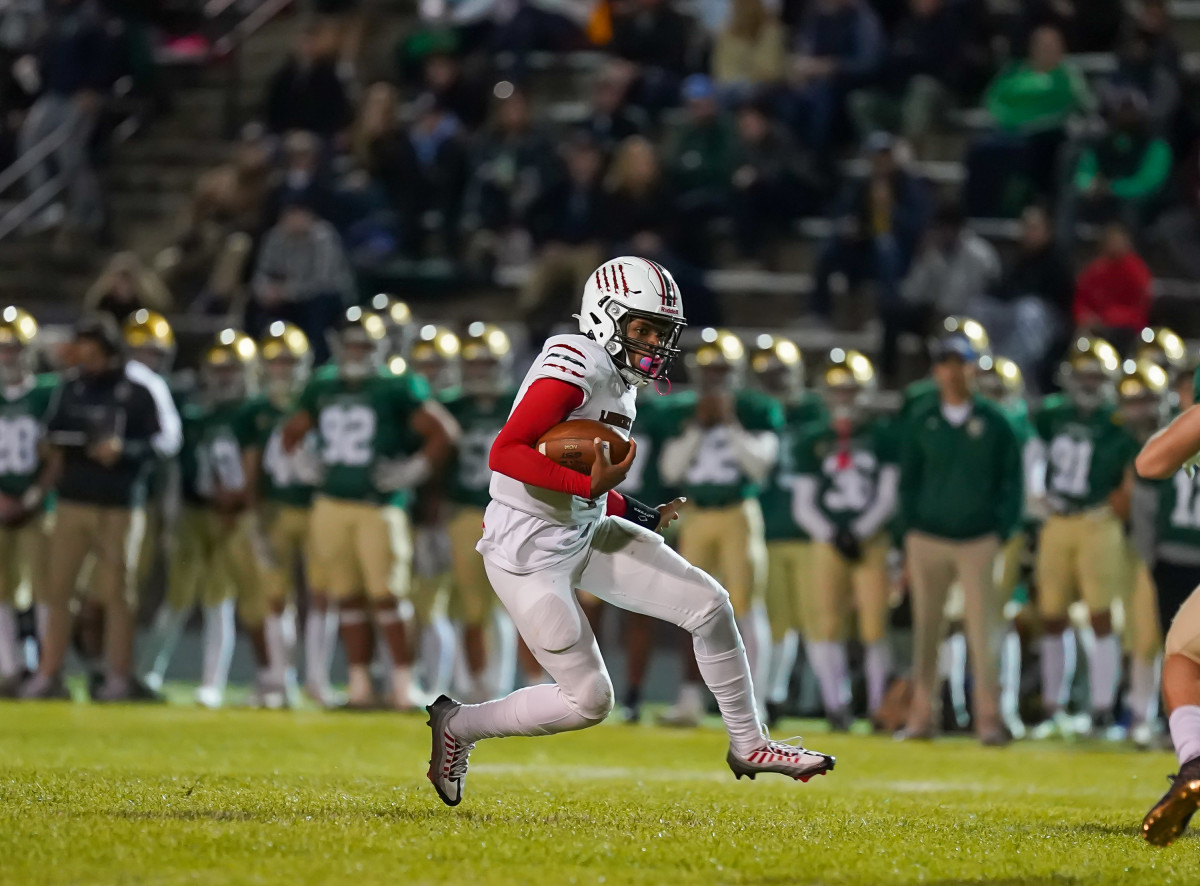 Cathedral vs Lawrence North Indiana football October 28 2022 Tyler Hart 7721