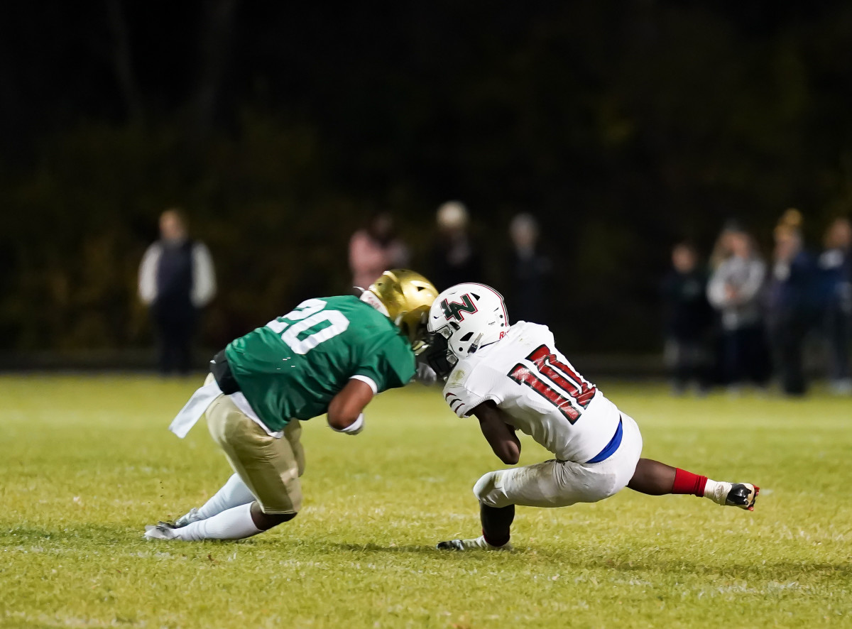 Cathedral vs Lawrence North Indiana football October 28 2022 Tyler Hart 7728