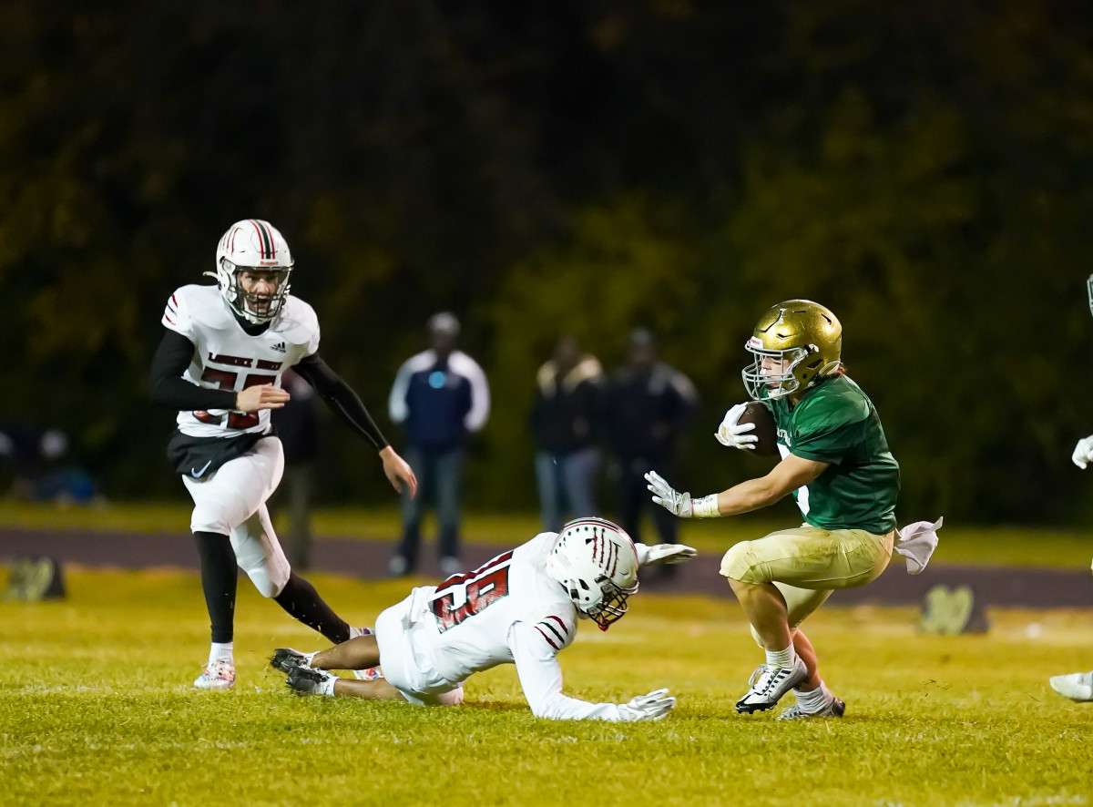 Cathedral vs Lawrence North Indiana football October 28 2022 Tyler Hart 7745