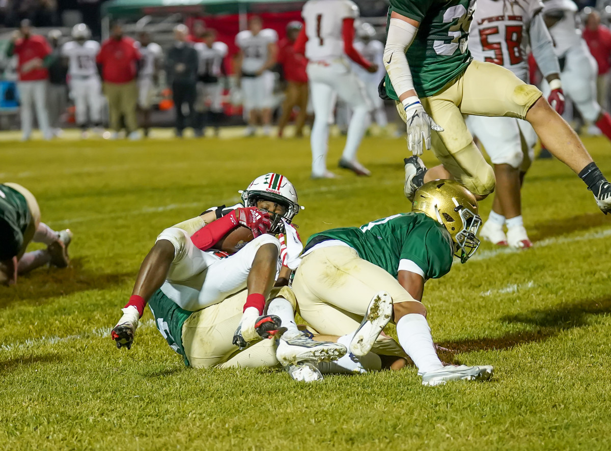 Cathedral vs Lawrence North Indiana football October 28 2022 Tyler Hart 7751